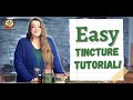 How To Make an Herbal Tincture - The Ratio Method