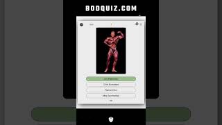bodquiz.com - Bodybuilding Picture Trivia Game! #bodybuilding #workout #gym #fitness #motivation screenshot 4