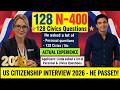 Practice Small Talk for U.S. Citizenship Interview 2026 - Real Questions & Sample Answers #n400