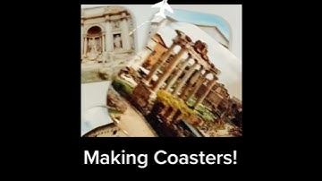 Sublimating Coasters!