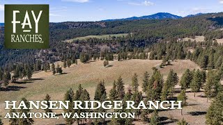 Washington Ranch For Sale | Hansen Ridge Ranch | Anatone, WA
