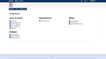 How to Update Your Moodle Profile