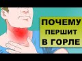 ПОЧЕМУ ПЕРШИТ В ГОРЛЕ И КАШЕЛЬ?