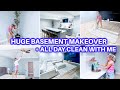 🏡NEW! ALL DAY CLEAN WITH ME | 6 hours of speed cleaning motivation | ROOM MAKEOVER |BASEMENT REMODEL
