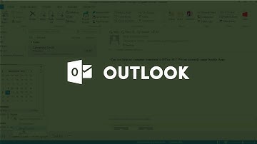 How to Add Calendar to Outlook Messages View