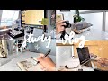 STUDY VLOG: completing assignments, my new camera, & more productive stuff 🌱 pt. 1