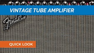 Fender Deluxe Vintage Modified Tube Amplifier // Guitar Amp