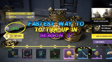 Tier 50 in UNDER 8 HOURS! FASTEST METHOD to LEVEL UP! Battle Pass CODMobile! Season 7