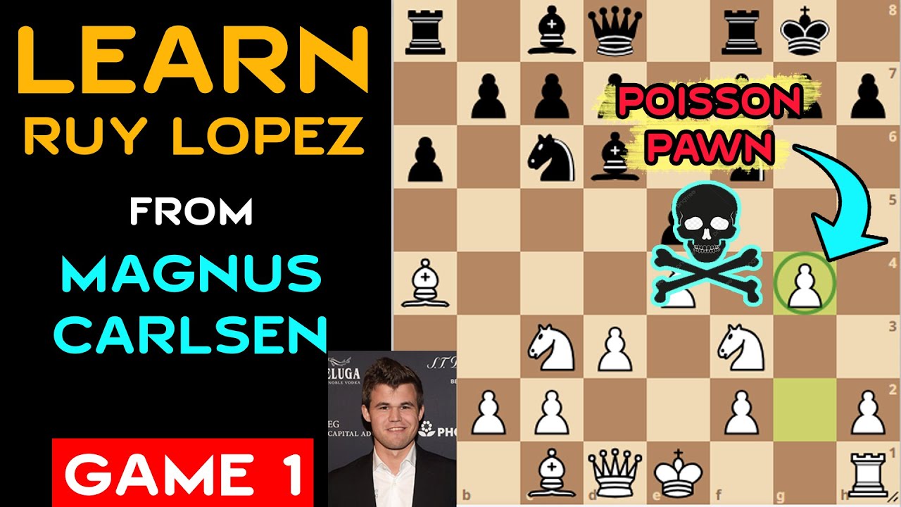 Game 1: Ruy Lopez Opening – Magnus Carlsen vs Azat Sharafiev Catur Dunia | World Chess
