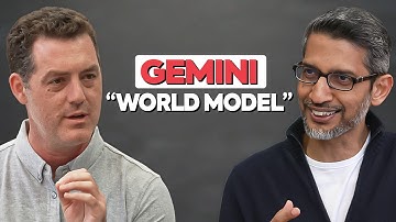 Google CEO Sundar Pichai on Gemini, Self-improving AI, and World Models