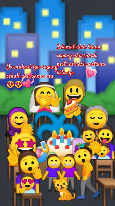 selamat ulah taun sayang dan aku cinta ko makasi iya untuk semua nya karena Kelian iya