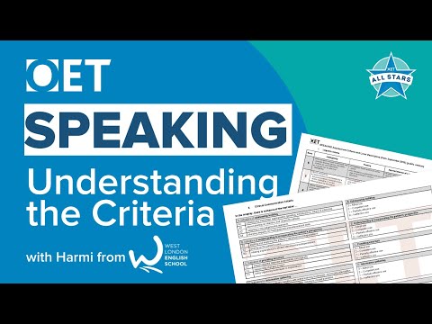 Understanding the OET Speaking Criteria with Harmi from WLES