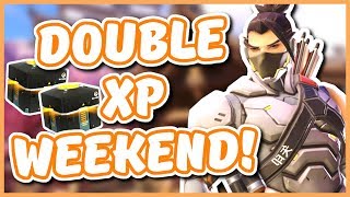 Overwatch - DOUBLE XP WEEKEND (Faster Loot Boxes!)