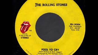 1976_089 - Rolling Stones, The - Fool To Cry - (45)