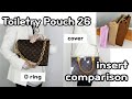 [Review My Lux] How to convert Toiletry Pouch 26 into a crossbody bag/ insert info / in depth review