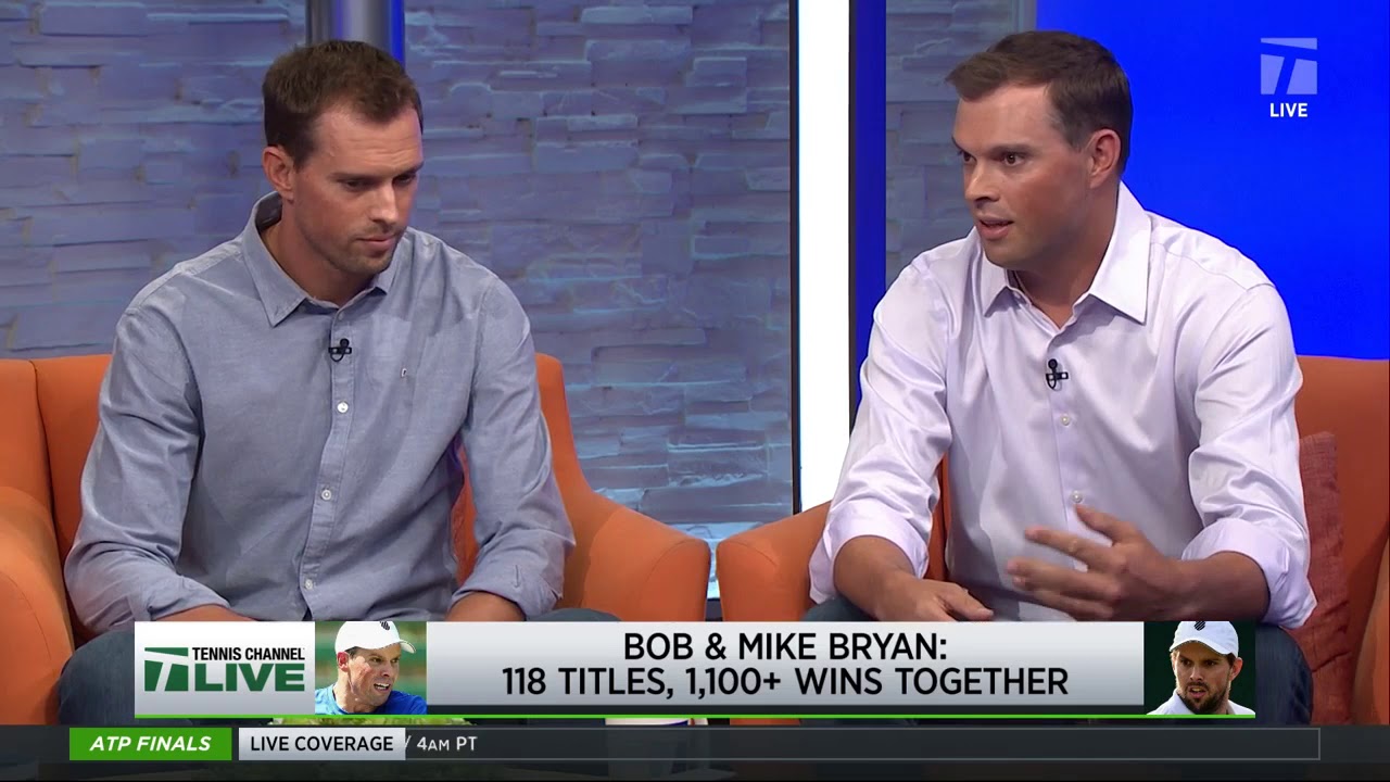 Tennis Channel Live Bryan Brothers Announce Retiring After 2020 US