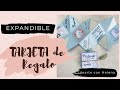 TARJETA DE REGALO EXPANDIBLE