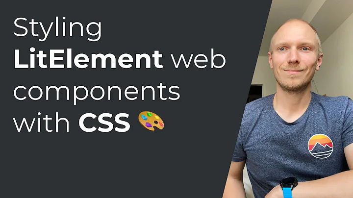 CSS in web components: how to style LitElement components in Vaadin Fusion