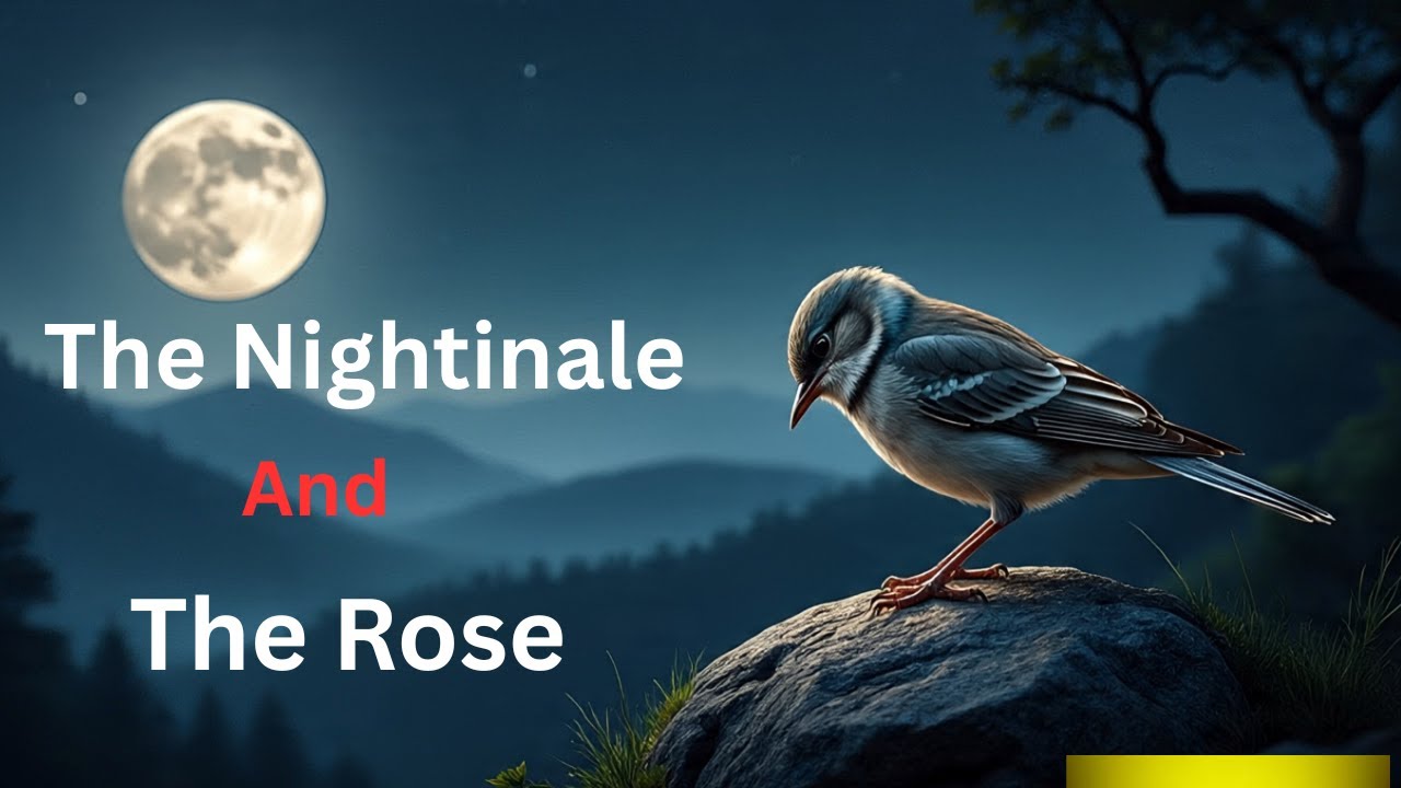 The nightingale and the rose by Oscar Wilde in hindi / The story of nightingale and the rose