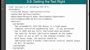 Lecture: Design and Author XML Documents for Publishing