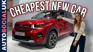 FIRST LOOK 2024 Citroen C3 and e-C3 - The cheapest EV in the UK
