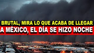 Impactante! De Terror, Mira lo que Acaba de Llegar a México. El Día se Hizo Noche en 1 segundo