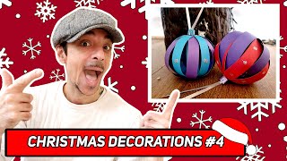 Make These Christmas Baubles | Very Easy | Perfect For Beginner | Paper Crafts
