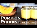 Pumpkin pudding (vegan) ☆ かぼちゃプリン