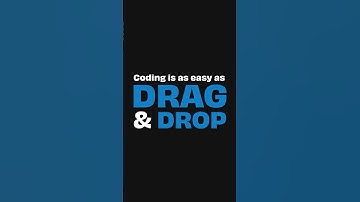 Coding is as easy as drag and drop with Sphero!