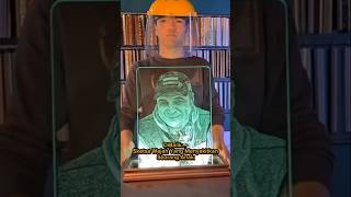 Ukiran Kaca Sang Anak Untuk Sang Ayah .!