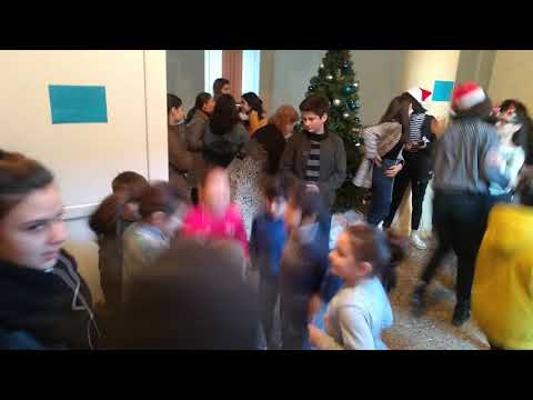 124-ე სკოლის პირველ კლასელები გაამხიარულეს