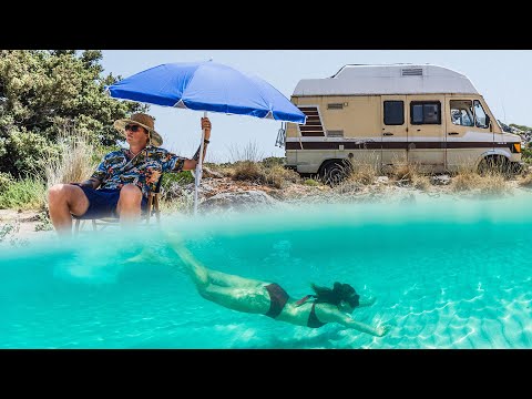 GETTING OUR VAN ONTO A GREEK ISLAND | VAN LIFE | A Day in The Life