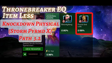 MCOC| EQ 3.2 | Knockdown Physical Path | Found and Lost | SEED OF DOUBT |  TB | Item less |