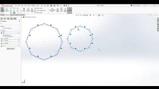 SOLIDWORKS Part-22 How to Draw a Polygon