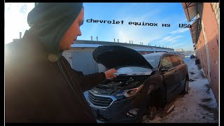 Восстановление Chevrolet equinox 2019, первые метры своим ходом