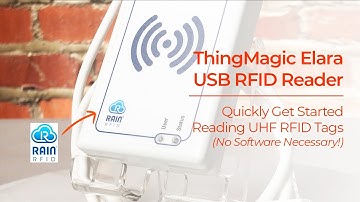 ThingMagic Elara USB RFID Reader - Quickly Get Started Reading UHF RFID Tags