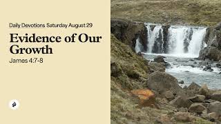 Information Evidence of Our Growth - Daily Devotions Guide