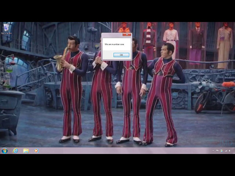 We are Number One but it's windows crazy error