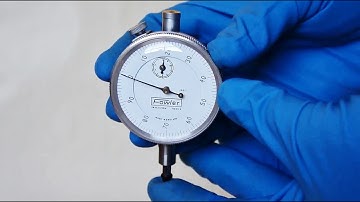 FOWLER .250” Dial Indicator .001” Graduations 52-520-100S