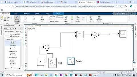 simulink problem with sine wave, no sine wave in the scope