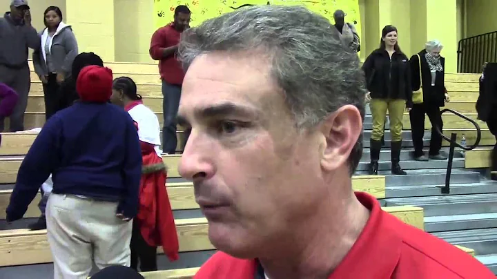 Riverside Coach Timmy Byrd, guard Herb McGee on ge...