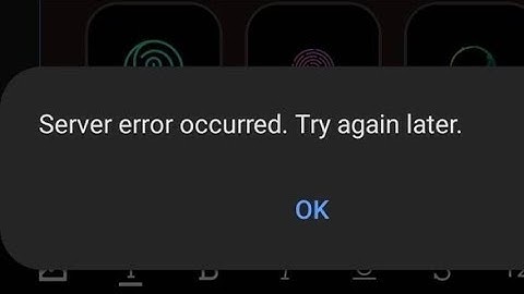 How To Fix server error occurred Samsung account server error occurred try again later problem