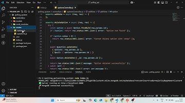 Polling System API | Coding Ninjas  Skill Test