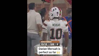 Darian Mensah started off Week 3 hot 🔥