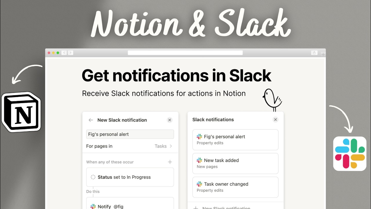 How to integrate Notion with Slack | Easy & Quick Guide (2024) - YouTube