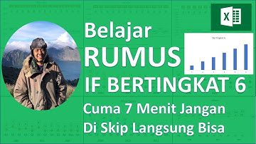 BELAJAR RUMUS IF BERTINGKAT 6 | TUTORIAL EXCEL PEMULA - LENDENSI DIMAS