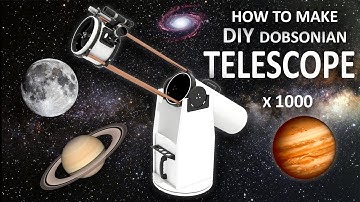 How To Make DIY Telescope Experiment At Home !!!