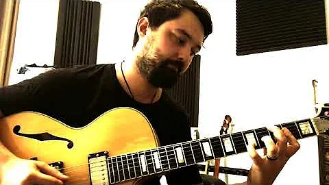 Overjoyed solo jazz guitar arrangement - David Twe...