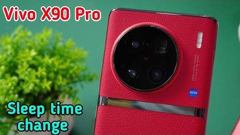 How To Change Sleep Time In Vivo X90 Pro, How To Change Lock Screen Time In Vivo X90