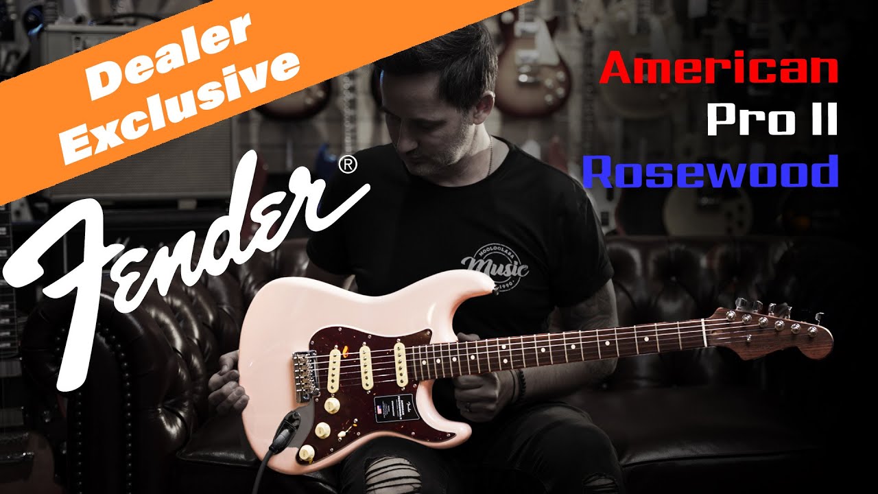 ギター Fender American Professional Rosewood Fender American Professional II Stratocaster - Roasted Pine with